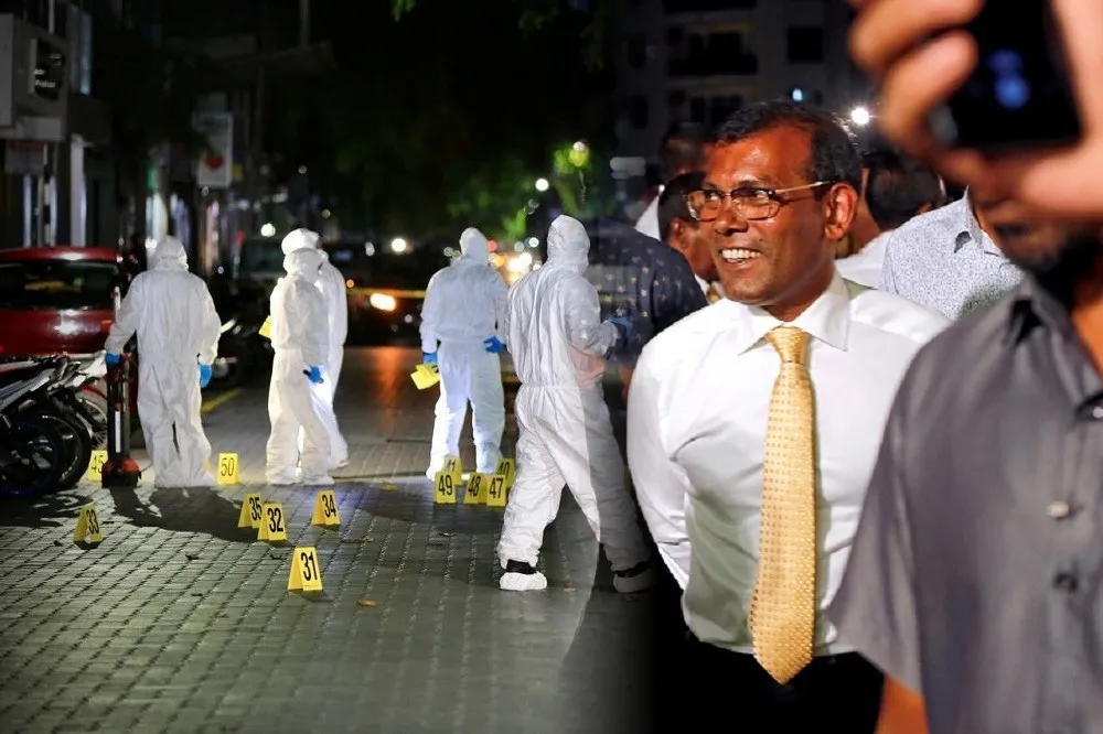【炸彈攻擊】馬爾地夫國會議長出門遇襲　總統下令徹查、怒斥「懦夫行為」