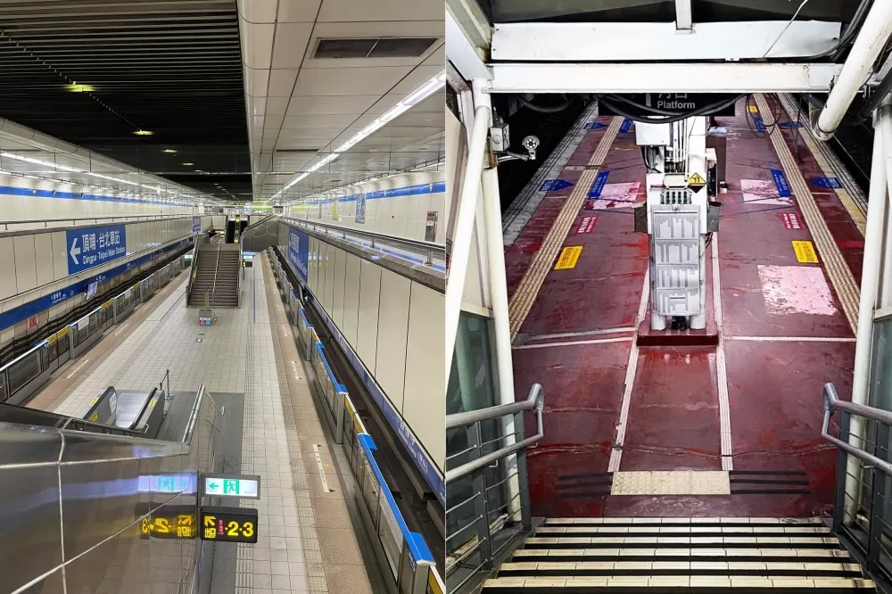 【本土+206】乘客怕爆！　北捷運量暴跌百萬人次、台鐵月台淨空像鬼片