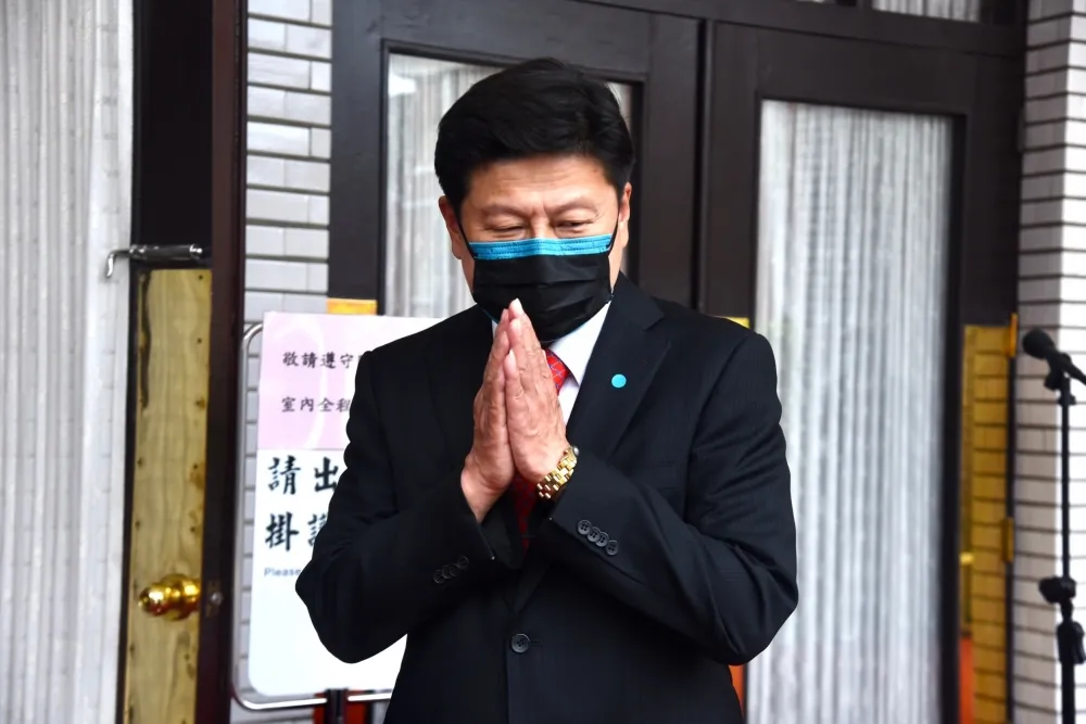 【挺侯友宜】傅崐萁籲指揮中心速設方艙醫院　快進疫苗「全民普篩」