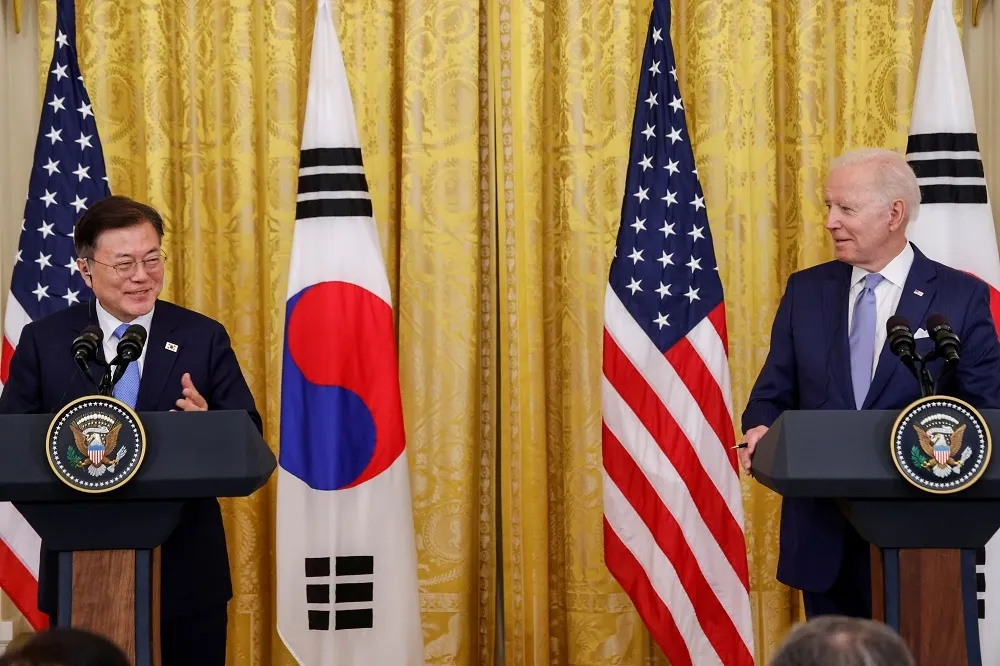 拜登、文在寅見面談什麼？　美國幫55萬韓國士兵打疫苗、派朝鮮問題特使！