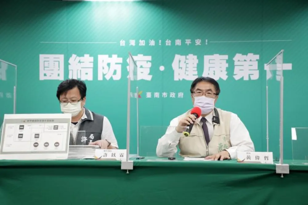 台南一天新增10確診     黃偉哲公布足跡疾呼落實防疫
