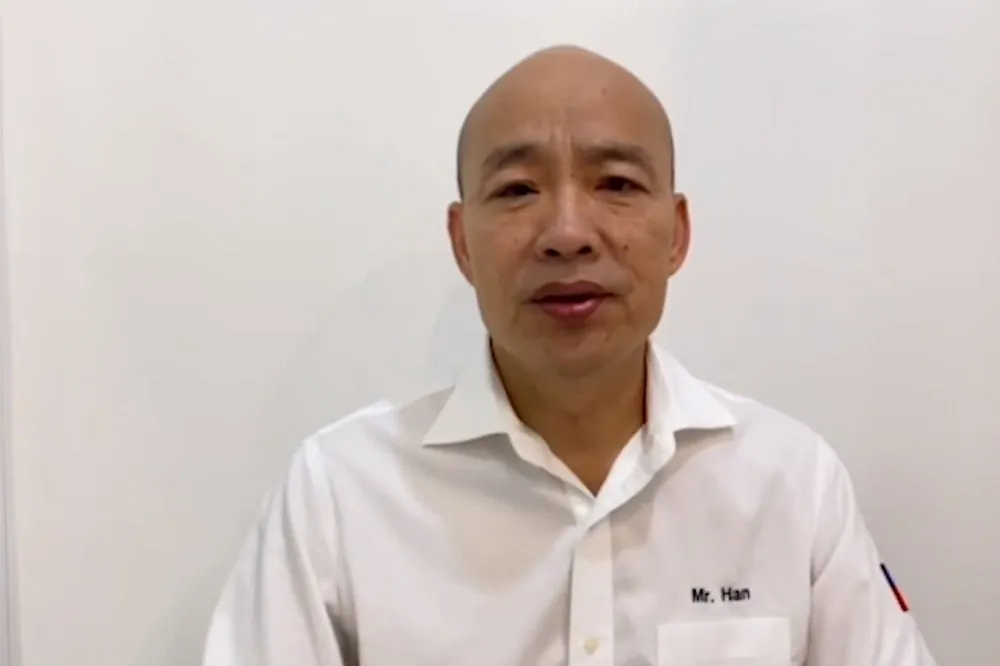 【有片】國內疫苗不夠打　韓國瑜號召14位藍縣市長用最快速買疫苗