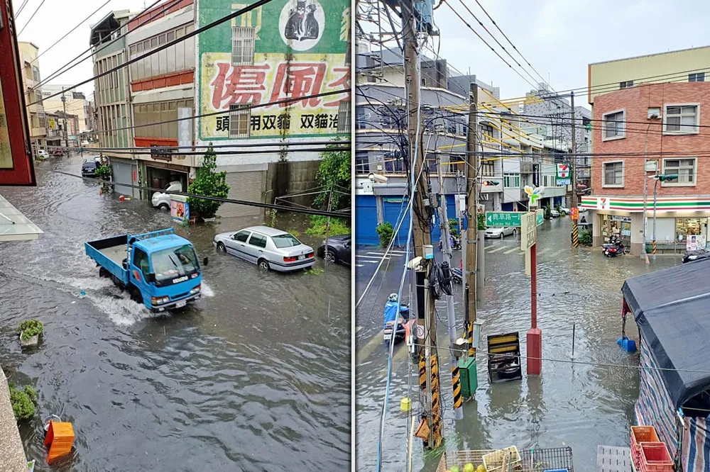 【解渴反成災】豪雨狂炸彰化淹水警戒！　中南部9縣市今嚴防大雨