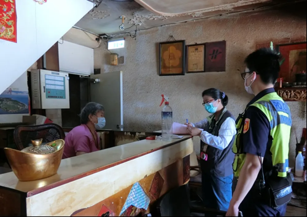 杜絕防疫破口     台南市嚴查旅宿業地下色情媒介 