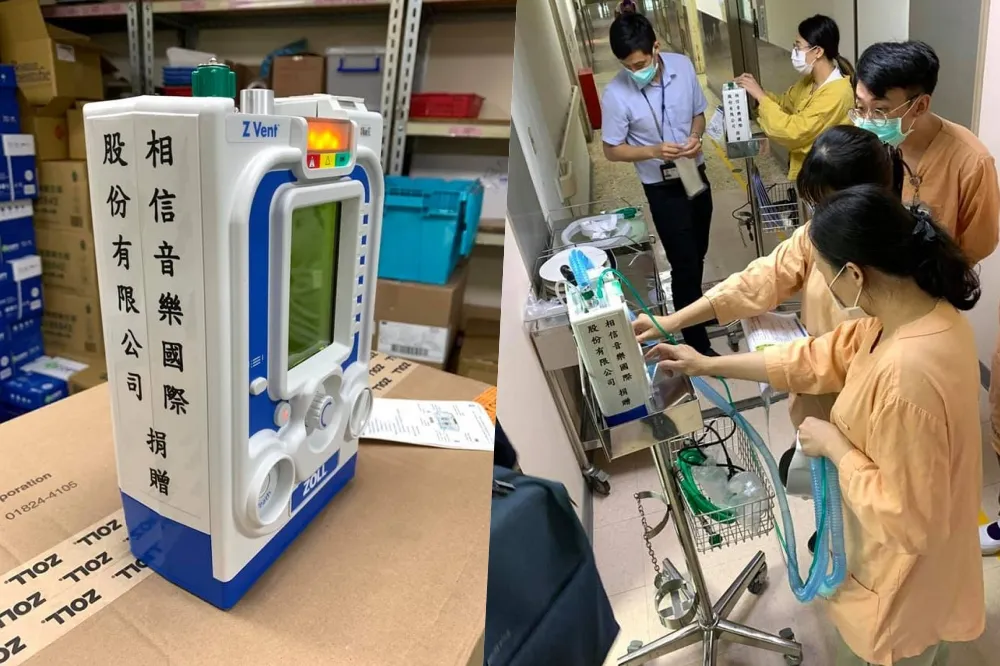 【善行不斷】五月天捐66台呼吸器供雙北醫院　醫療員工接單感動爆哭