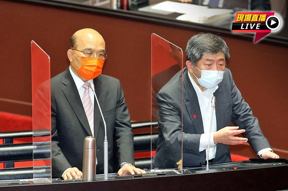 【直播】政院紓困加碼預算案審議　蘇揆9:00立院報告