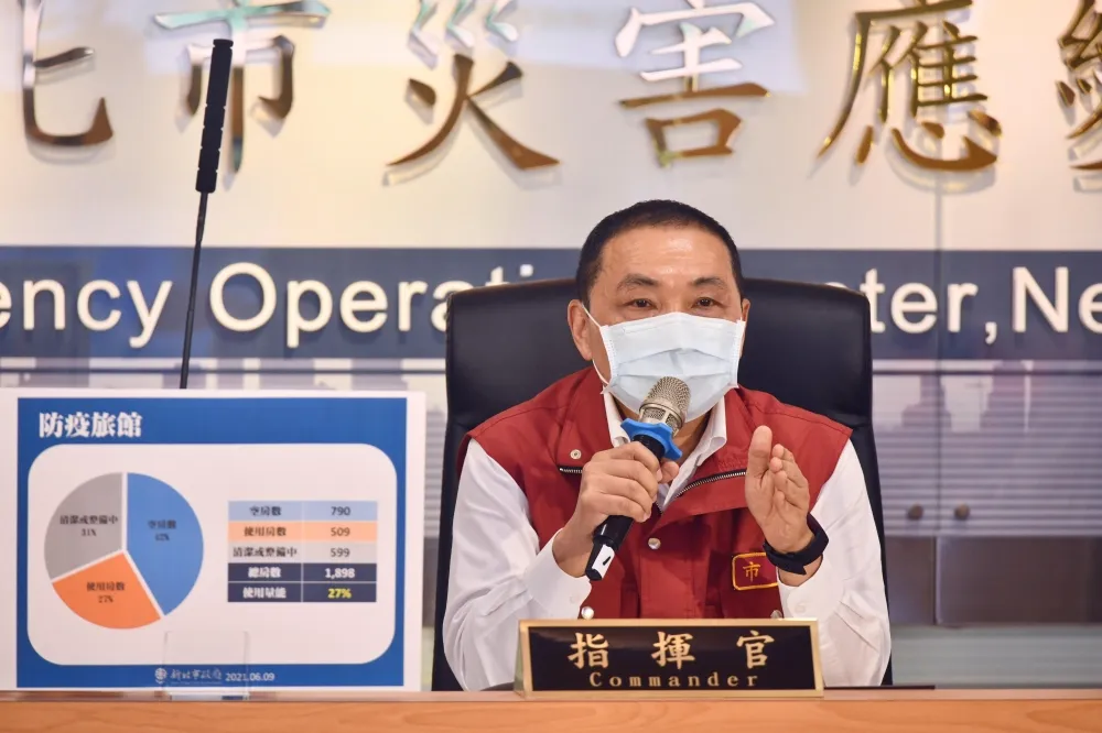 48高風險里降為中風險　侯友宜揭新北疫情爆炸時間點