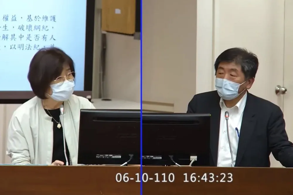 蘇治芬爆張嘉郡也插隊打疫苗　 陳時中： 立刻查，下周二前送交法務部