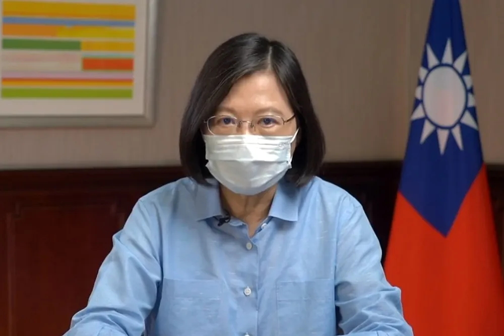 對疫情確診和死亡者深感不捨　蔡英文首度向國人致歉