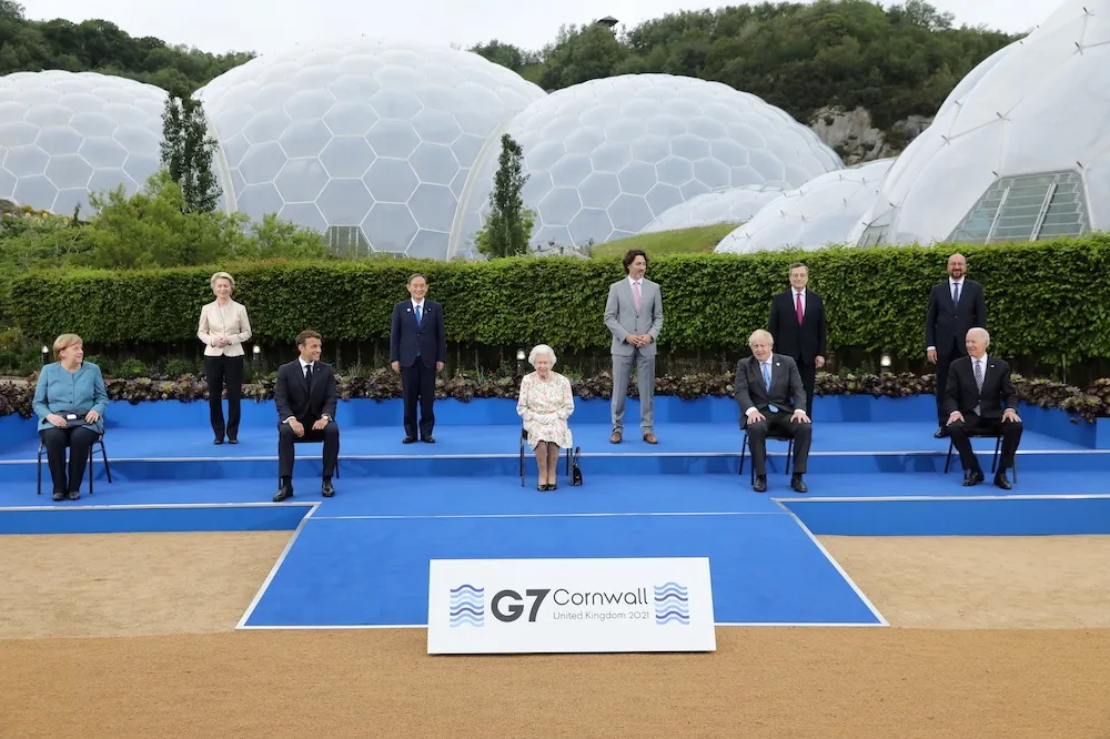 【G7峰會】聯合國秘書長：捐10億劑疫苗還不夠　英國女王逗樂領袖	