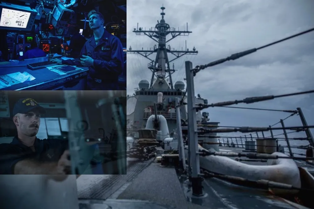 拜登上任後第六度！　美柏克級導彈驅逐艦22日通過台灣海峽