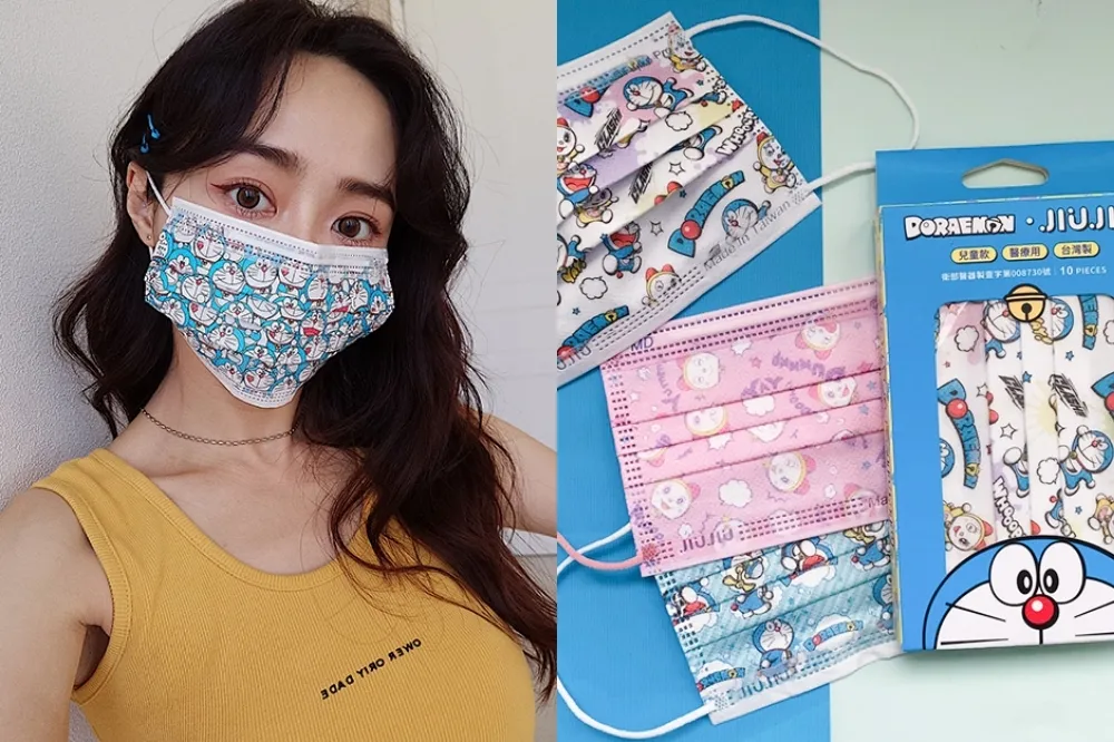 親子一起戴！親親「哆啦A夢醫用口罩」於小三美日搶先販售