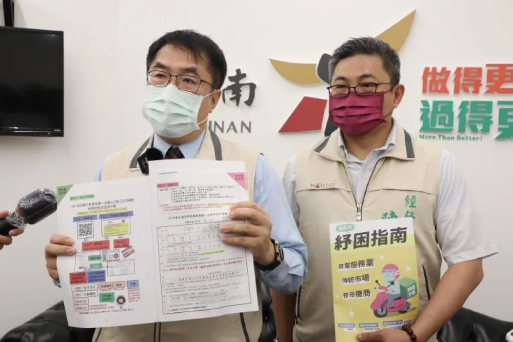 知名牛肉湯店歇業     冰山一角           黃偉哲:商圈設紓困服務處     全力協助市民度小月