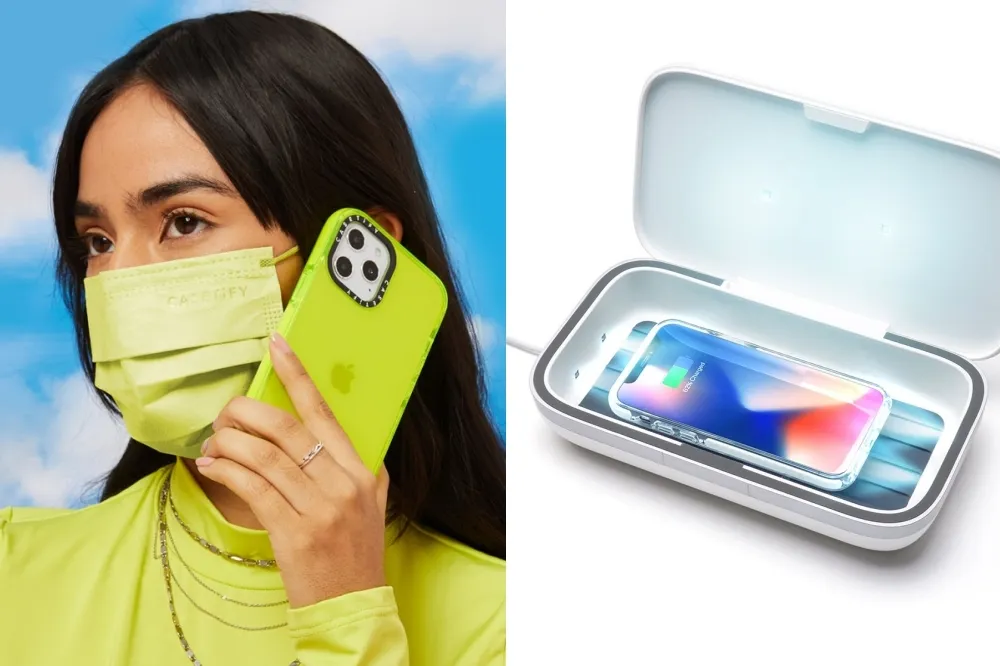防疫必備！CASETiFY 推出「時尚色口罩」、「紫外線消毒器」