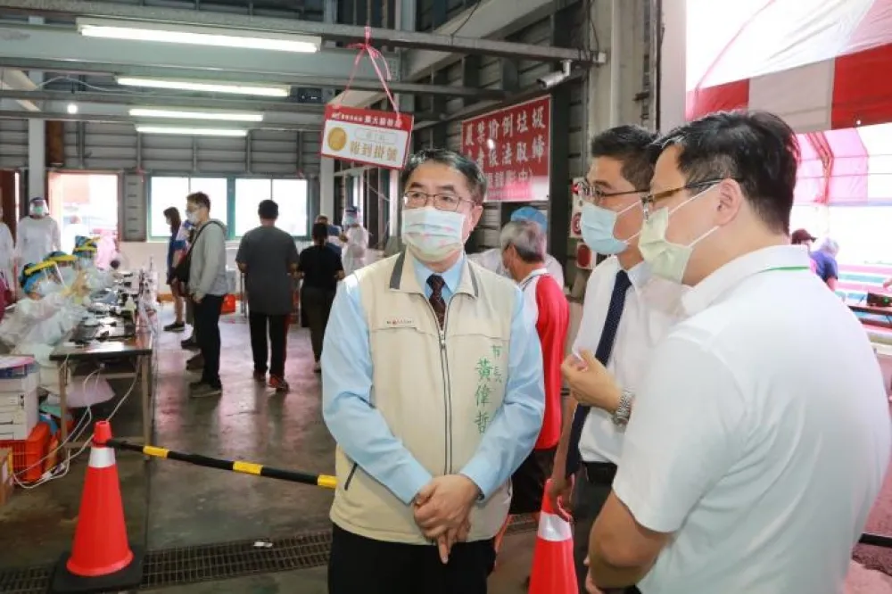 台南不開放殘劑 黃偉哲：不如努力增加疫苗覆蓋率