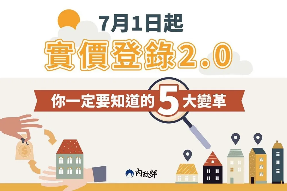 「實價登錄2.0」7/1上路　五大變革報你知