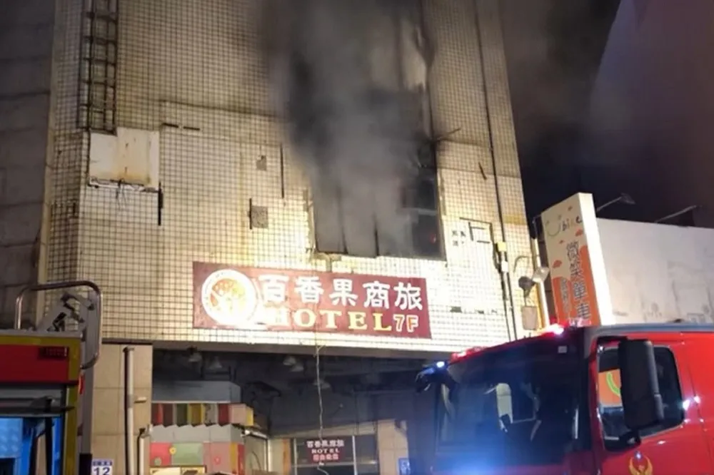 彰化喬友大廈暗夜竄火　防疫旅館24隔離民眾緊急奔逃