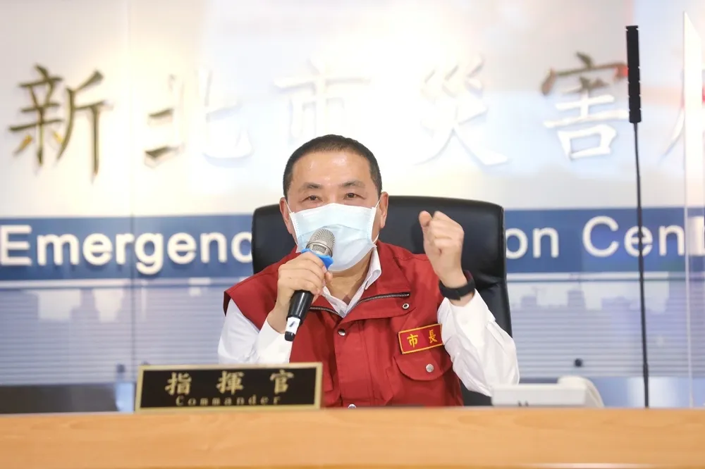 【漢子罕見樂觀】新北1日快篩陽性率0　侯友宜：疫情露曙光