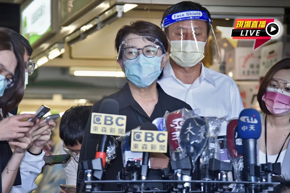 【直播】環南市場6日復市　黃珊珊視察談篩檢狀況