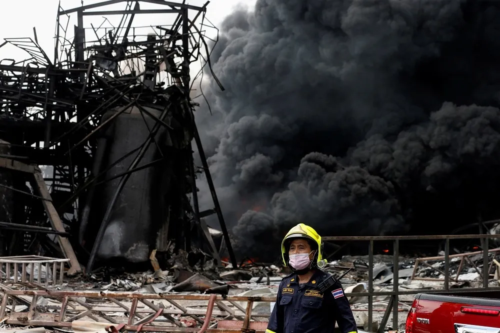 泰國化學工廠爆炸釀1死29傷　政府下令大規模撤離