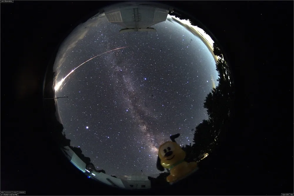 巨大火球劃破天際結果不是火流星　天文台：不排除是中國火箭殘骸