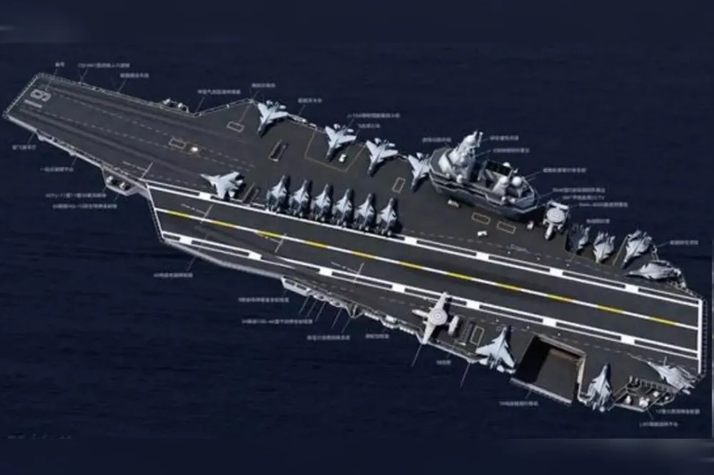 中國003型與美國福特級航艦之比較分析
