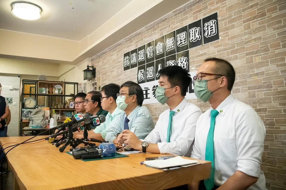 澳門立法會選舉15名民主派成員被取消資格　「候選人不得抹黑或攻擊人大」
