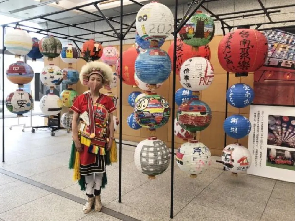 黃偉哲燈籠及農產聯手出擊          日本2021群馬台灣祭很台南！