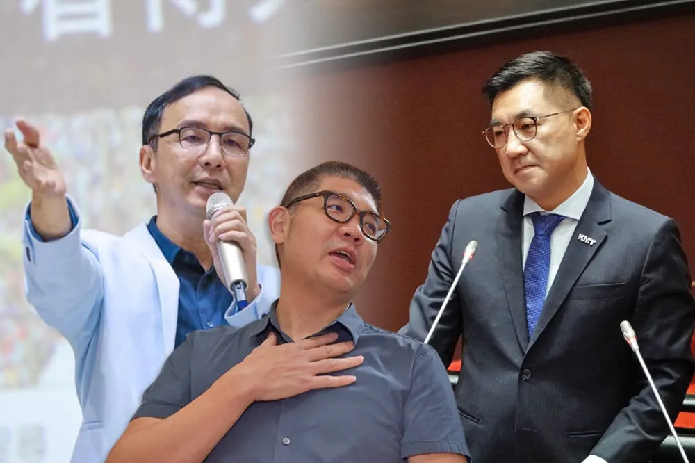 【黨魁之爭微解封】疫情下藍營竟撿嘸「核子彈」　江啟臣連任恐遇「朱連結盟」
