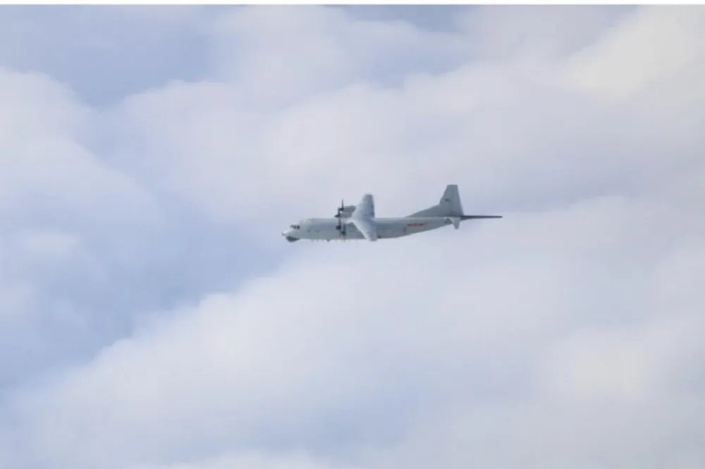 3批疫苗今抵台也來亂！　中國解放軍再派運8反潛機擾台