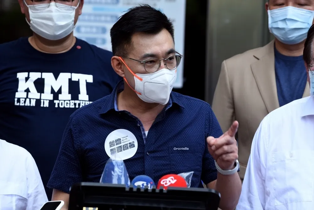 團購疫苗　江啓臣難道要自備乾糧