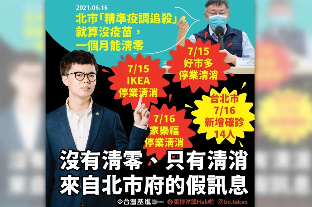 帥喊「1個月清零」失敗　柯文哲撇罵聲：2周內控制已經很好了