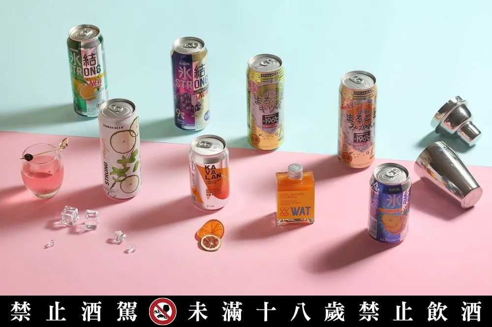 【新品實測】第二彈！8 款全新上市罐裝氣泡調酒　隱藏高濃度酒精要注意