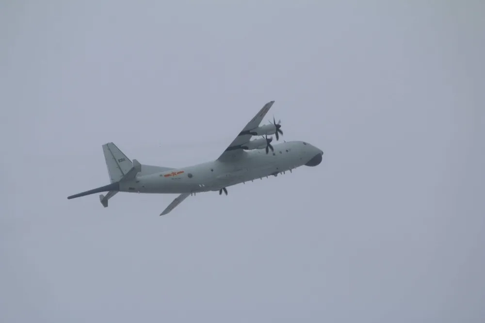 7月14度擾台！　解放軍機25日再派運8反潛機犯我西南空域