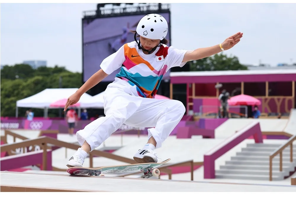 【東京奧運】日本史上最幼齒選手　13歲神童奪下女子組滑板金牌