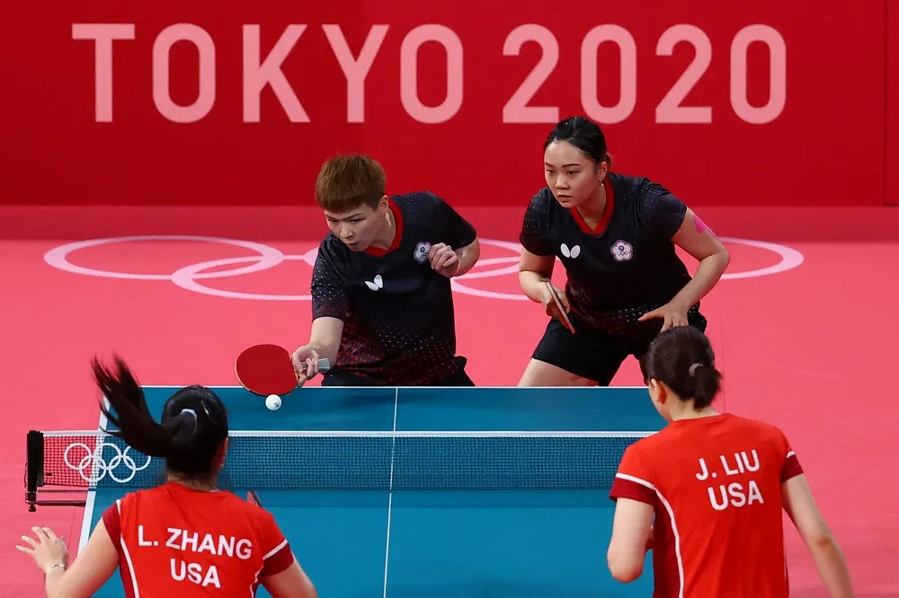 【東奧桌球女團】鄭怡靜x陳思羽x鄭先知　鄭連拿3點闖進8強