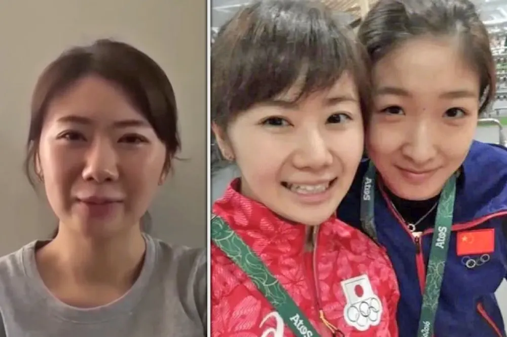 【憔悴現身】福原愛登「央視頻」刻意一口東北腔　為退賽東奧中國好友劉詩雯打氣