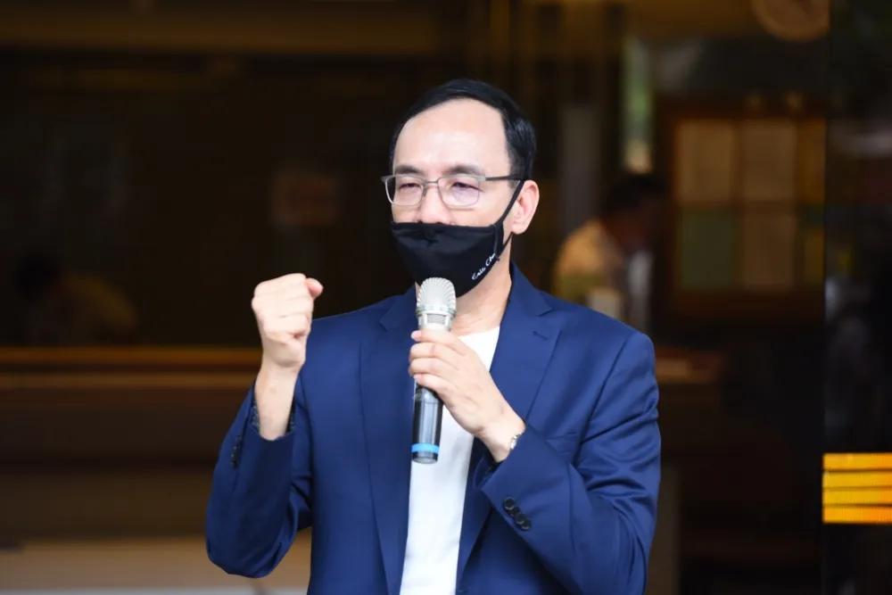 【藍黨魁開戰】酸江啟臣「若做得好我不必出來」　朱立倫喊當選1年內超越民進黨