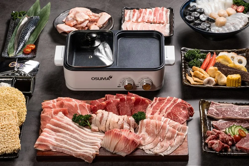30 種食材+火烤兩用鍋！築間鍋物Ｘ胡同燒肉聯手推出限量「幸福加乘燒烤火鍋組」