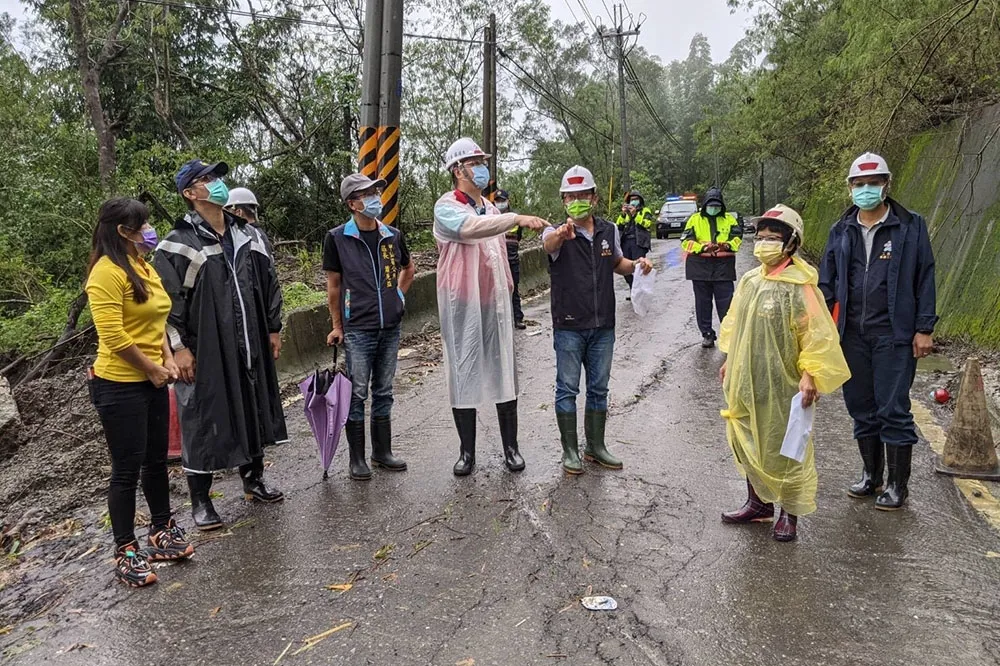 高雄副市長羅達生視察豪雨災情　市府團隊全力協助災害搶修及復建
