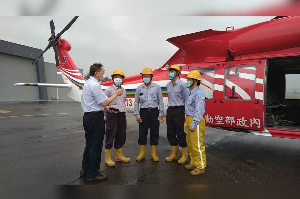 盧碧熱帶低壓襲台　已累計超過9萬戶停電　台電搭黑鷹深入山區搶修