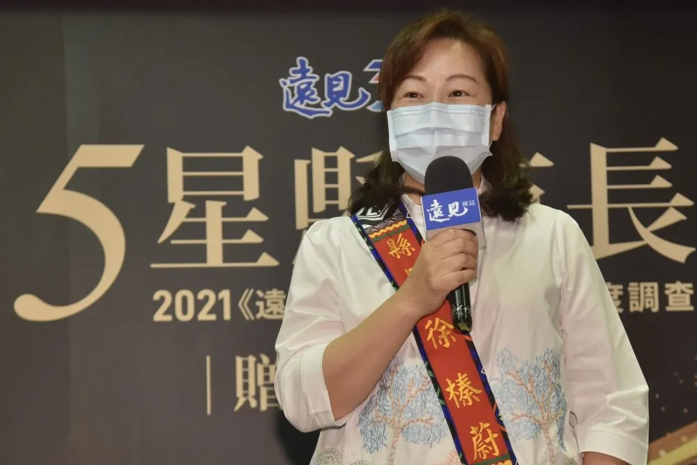 唯一獲頒5星的女性縣長　花蓮徐榛蔚8大施政全台居冠