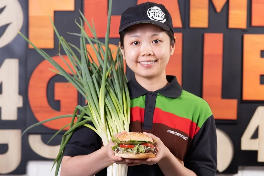 限時兩週嚐鮮要快！漢堡王宜蘭店 8/14 推出在地限定「三星蔥華堡｣