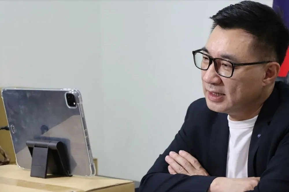 【藍黨魁之爭】江啟臣與華府學者視訊　強調「國民黨是反美政黨，絕對是惡意汙衊」