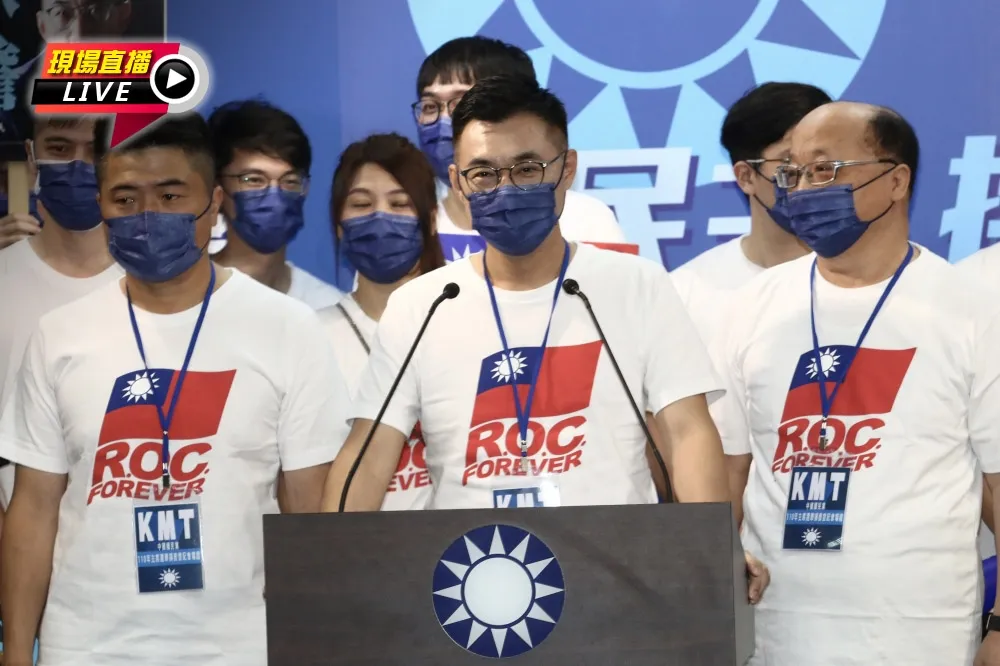 【直播】江啟臣拼續任黨主席　正式領表登記尬朱