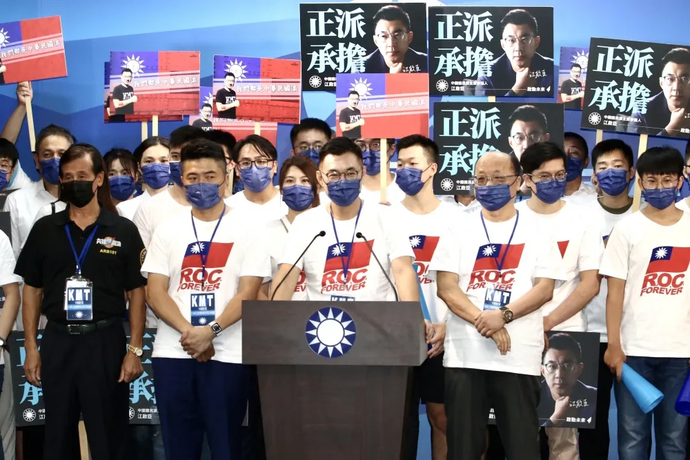 【藍黨魁掀戰】「造王」重返執政×加強空戰突圍　江啟臣喊「5+5」承諾做不到就下台