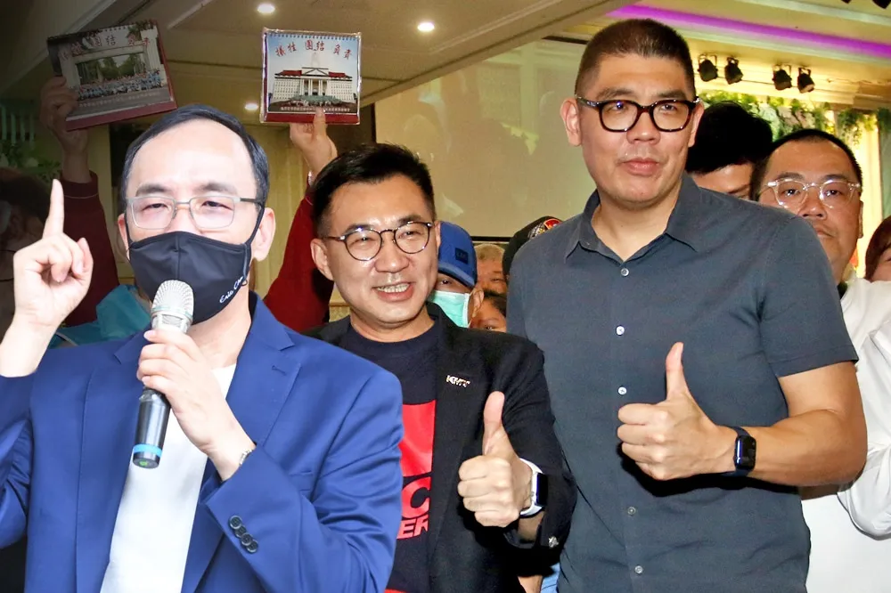 連勝文辭智庫副董改挺朱立倫選黨主席　江啟臣只回2個字