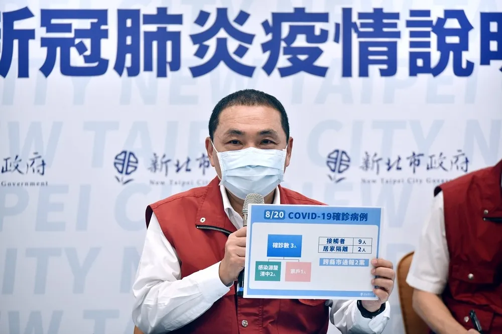 【新北+3】侯友宜下令「境外移入皆視為Delta」　2採陰才准出院