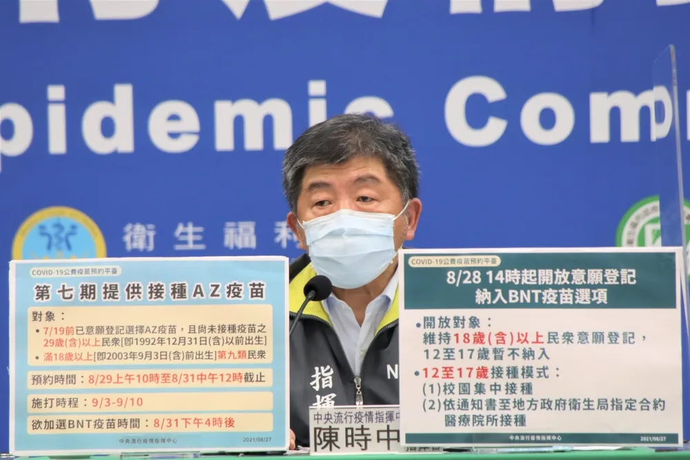 允考量「20歲↓都先打BNT」　陳時中嘆：會這樣安排都非常痛苦