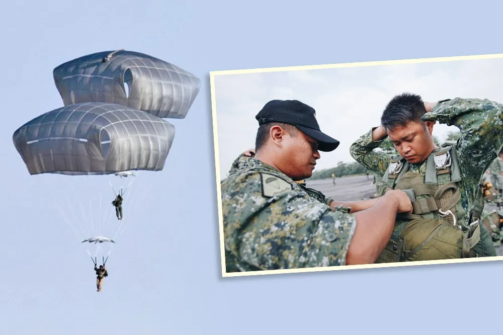 【陸軍新式降落傘採購】美T-11方型傘不合國軍體型　應科學分析挑傘具防意外